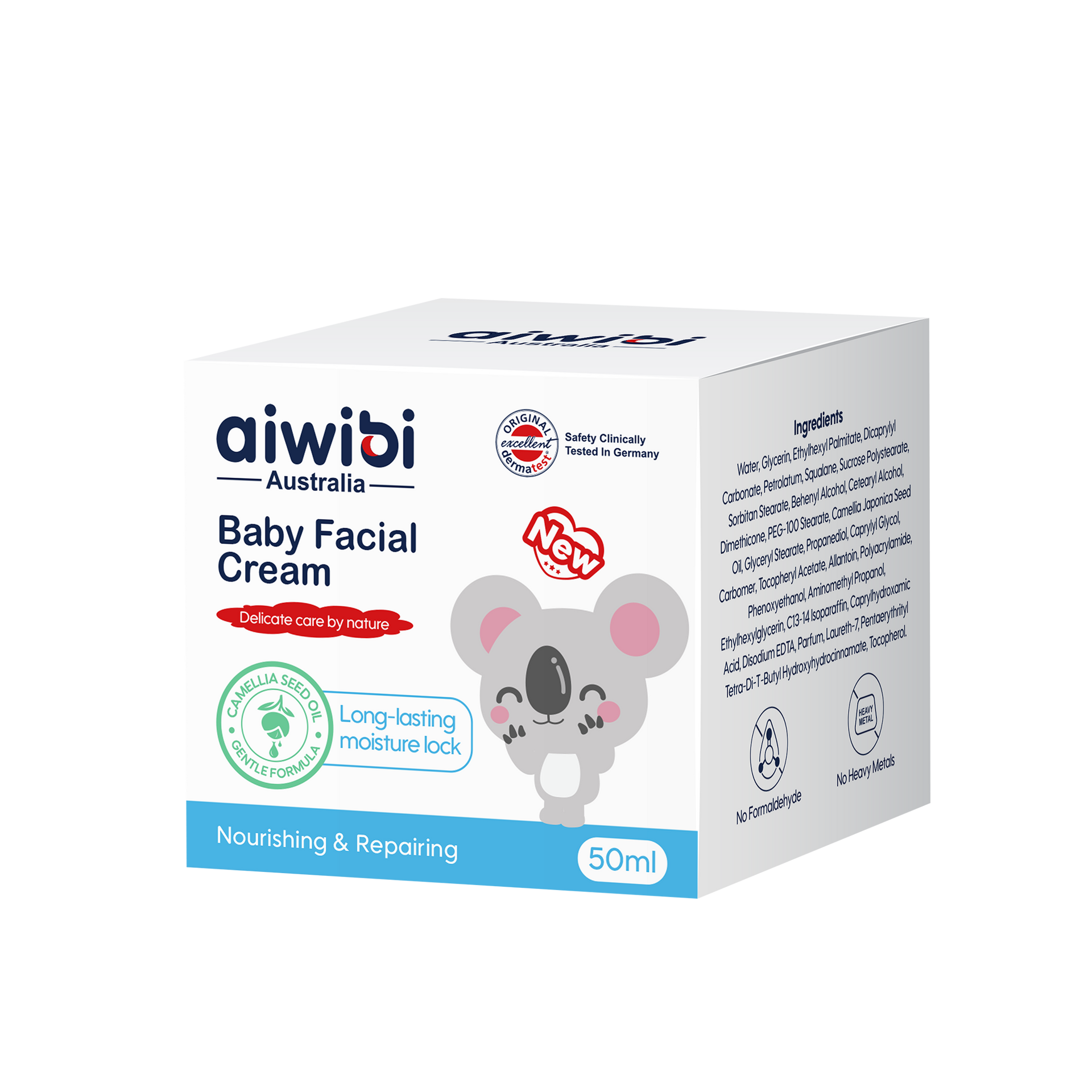Baby Facial Cream with Natural Camellia Oil 50ml – Aiwibi Saudi